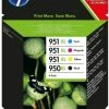 Druckerpatronen, Druckerzubehör HP Nr. 950 XL/951 XL Tinte Combo Pack 4-farbig