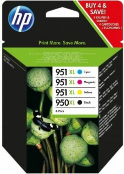 Druckerpatronen, Druckerzubehör HP Nr. 950 XL/951 XL Tinte Combo Pack 4-farbig