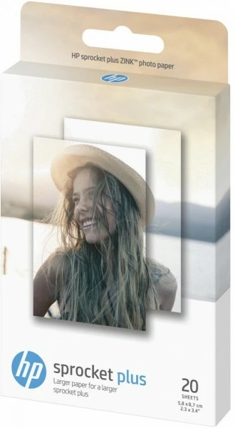 Druckerpatronen, Druckerzubehör HP ZINK Sprocket Plus Fotopapier (20 Blatt) Mit Selbstklebender Rückseite 2 Druckerpatronen, Druckerzubehör HP ZINK Sprocket Plus Fotopapier (20 Blatt) Mit Selbstklebender Rückseite – Bild 2