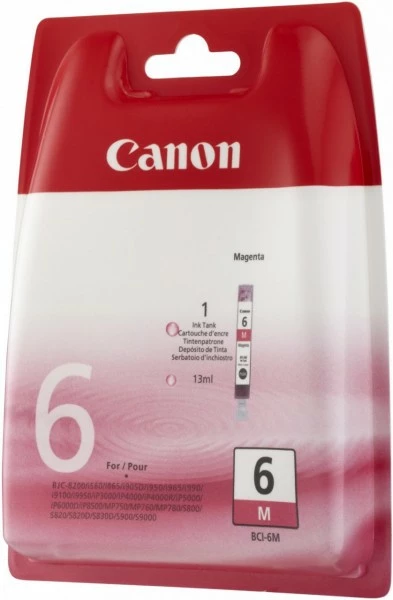 Druckerpatronen, Druckerzubehör Canon BCI-6 M Tintenpatrone Magenta 2 Druckerpatronen, Druckerzubehör Canon BCI-6 M Tintenpatrone Magenta – Bild 2