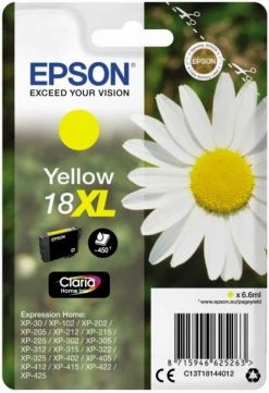 Druckerpatronen, Druckerzubehör Epson 18XL Claria Home Tintenpatrone Gelb