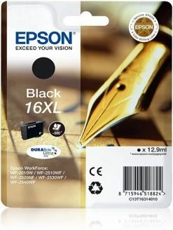 Druckerpatronen, Druckerzubehör Epson 16XL DURABrite Ultra Tintenpatrone Schwarz