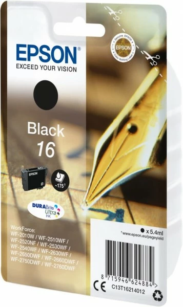 Druckerpatronen, Druckerzubehör Epson 16 DURABrite Ultra Tintenpatrone Schwarz 2 Druckerpatronen, Druckerzubehör Epson 16 DURABrite Ultra Tintenpatrone Schwarz – Bild 2
