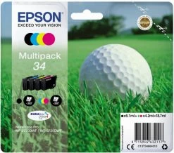 Druckerpatronen, Druckerzubehör Epson 34 DURABrite Ultra Multipack 4-farbig