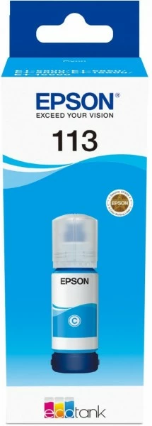 Druckerpatronen, Druckerzubehör Epson 113 EcoTank (70ml) Nachfülltinte Cyan
