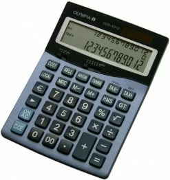 Bürogeräte Olympia LCD-4312 Taschenrechner