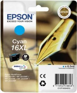 Druckerpatronen, Druckerzubehör Epson 16XL DURABrite Ultra Tintenpatrone Cyan