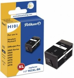 Druckerpatronen, Druckerzubehör Pelikan H101 Tintenpatrone Ersetzt HP T6M15AE Schwarz