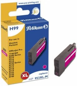 Druckerpatronen, Druckerzubehör Pelikan H99 Tintenpatrone Ersetzt HP F6U17AE Magenta