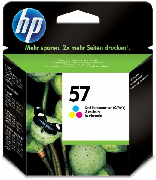 Druckerpatronen, Druckerzubehör HP Nr. 57 Tintenpatrone 7ml 3-farbig 1 Druckerpatronen, Druckerzubehör HP Nr. 57 Tintenpatrone 7ml 3-farbig