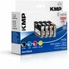 Druckerpatronen, Druckerzubehör KMP E107V (1x 7,4ml, 3x 5,5ml) Tinten-Multipack 4-farbig