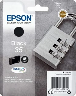 Druckerpatronen, Druckerzubehör Epson 35 DURABrite Ultra Tintenpatrone Schwarz
