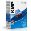 Druckerpatronen, Druckerzubehör KMP H76 (330 S.) Recycled Tintenpatrone Mehrfarbig