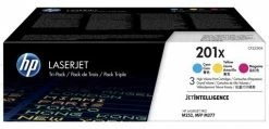 Druckerpatronen, Druckerzubehör HP Nr. 201X 3er-Pack Toner Cyan/magenta/gelb