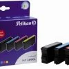 Druckerpatronen, Druckerzubehör Pelikan P24 Tinten-Multipack Ersetzt HP CN684EE/CB323EE/324/325 4-farbig