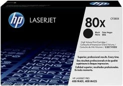 Druckerpatronen, Druckerzubehör HP 80 X Toner (6900 S.) Schwarz