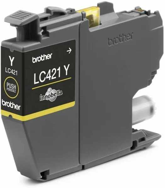 Druckerpatronen, Druckerzubehör Brother LC-421Y (200 S.) Tintenpatrone Gelb 2 Druckerpatronen, Druckerzubehör Brother LC-421Y (200 S.) Tintenpatrone Gelb – Bild 2