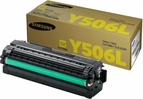 Druckerpatronen, Druckerzubehör Samsung CLT-Y506L (3.500 S.) Toner Gelb 1 Druckerpatronen, Druckerzubehör Samsung CLT-Y506L (3.500 S.) Toner Gelb