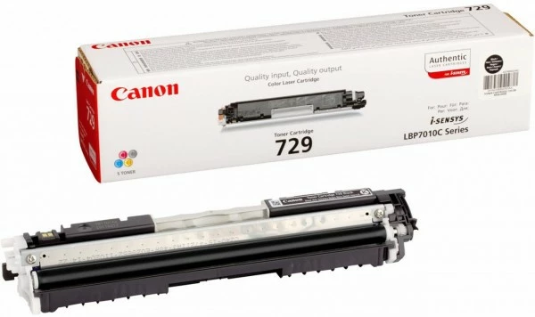Druckerpatronen, Druckerzubehör Canon Nr. 729 Toner (1.200 S.) Schwarz 1 Druckerpatronen, Druckerzubehör Canon Nr. 729 Toner (1.200 S.) Schwarz