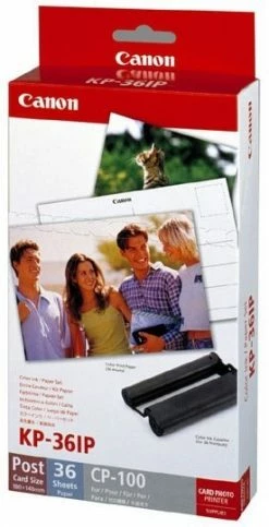 Druckerpatronen, Druckerzubehör Canon KP 36 IP Papier+Farbkartusche