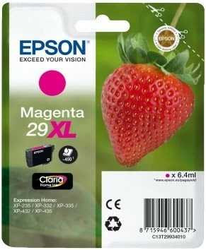 Druckerpatronen, Druckerzubehör Epson 29XL Claria Home Tintenpatrone Magenta 1 Druckerpatronen, Druckerzubehör Epson 29XL Claria Home Tintenpatrone Magenta