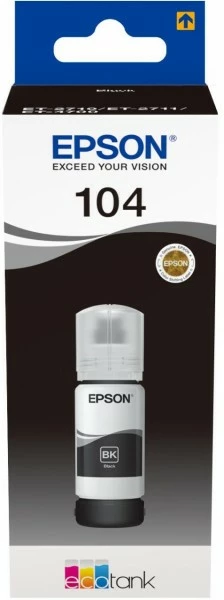 Druckerpatronen, Druckerzubehör Epson 104 EcoTank (65ml) Nachfülltinte Schwarz