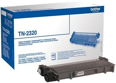 Druckerpatronen, Druckerzubehör Brother TN-2320 Toner (2.600 S) Schwarz 1 Druckerpatronen, Druckerzubehör Brother TN-2320 Toner (2.600 S) Schwarz