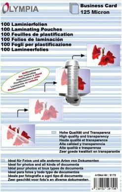 Druckerpatronen, Druckerzubehör Olympia Visiten-Folien 125 Mic (100 St.)