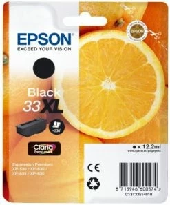 Druckerpatronen, Druckerzubehör Epson 33XL Claria Premium Tintenpatrone Schwarz