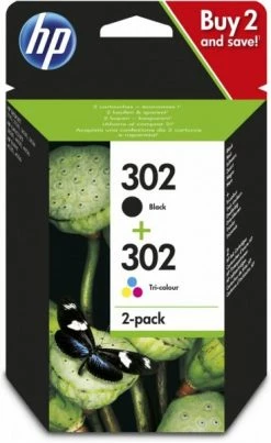 Druckerpatronen, Druckerzubehör HP Nr. 302 Combo Pack Tintenpatrone 4-farbig