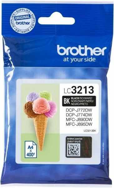 Druckerpatronen, Druckerzubehör Brother LC-3213BK Tintenpatrone Schwarz 1 Druckerpatronen, Druckerzubehör Brother LC-3213BK Tintenpatrone Schwarz
