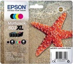 Druckerpatronen, Druckerzubehör Epson 603XL Multipack (20,9ml) 4-farbig
