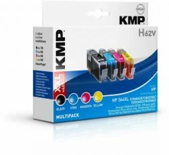 Druckerpatronen, Druckerzubehör KMP H62V Multipack Tinten-Multipack 4-farbig