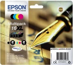 Druckerpatronen, Druckerzubehör Epson 16XL DURABrite Ultra Multipack 4-farbig