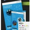 Druckerpatronen, Druckerzubehör HP Nr. 953XL + 75 Blatt Value Pack Cyan/magenta/gelb