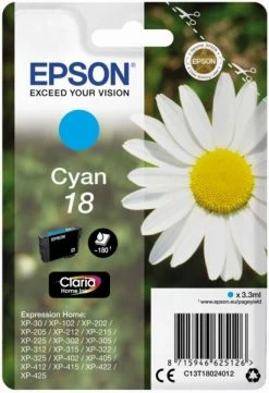 Druckerpatronen, Druckerzubehör Epson Singlepack 18 Claria Home Ink Tintenpatrone Cyan