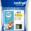 Druckerpatronen, Druckerzubehör Brother LC-421Y (200 S.) Tintenpatrone Gelb