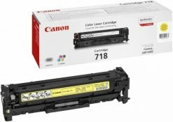Druckerpatronen, Druckerzubehör Canon Nr. 718 Toner (2.900 S.) Gelb