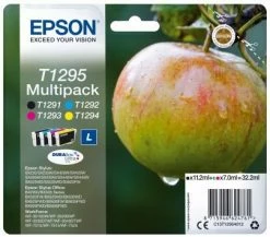 Druckerpatronen, Druckerzubehör Epson Multipack 4 Farben T1295 DURABrite