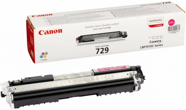 Druckerpatronen, Druckerzubehör Canon Nr. 729 Toner (1.000 S.) Magenta 1 Druckerpatronen, Druckerzubehör Canon Nr. 729 Toner (1.000 S.) Magenta