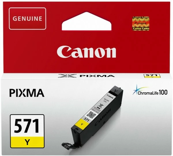 Druckerpatronen, Druckerzubehör Canon CLI-571 Y Tintenpatrone Gelb 1 Druckerpatronen, Druckerzubehör Canon CLI-571 Y Tintenpatrone Gelb