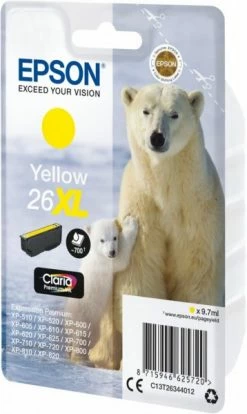 Druckerpatronen, Druckerzubehör Epson 26XL Claria Premium Tintenpatrone Gelb -Günstiges Bürobedarf Geschäft 52565779 02f3 47f4 9262 bed8d0ab7e14 600x600