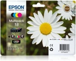 Druckerpatronen, Druckerzubehör Epson 18 Claria Home Multipack 4-farbig