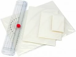 Druckerpatronen, Druckerzubehör Olympia Laminierfolie 2in1 Set Transparent