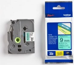 Druckerpatronen, Druckerzubehör Brother TZe-721 9mm (8m) Schriftband Grün/schwarz