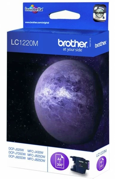 Druckerpatronen, Druckerzubehör Brother LC 1220 M Tintenpatrone (300 S.) Magenta 1 Druckerpatronen, Druckerzubehör Brother LC 1220 M Tintenpatrone (300 S.) Magenta