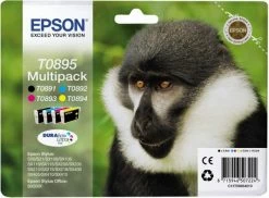 Druckerpatronen, Druckerzubehör Epson T 0895 DURABrite Ultra Multipack 4-farbig