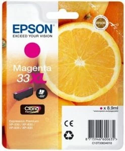 Druckerpatronen, Druckerzubehör Epson 33XL Claria Premium Tintenpatrone Magenta
