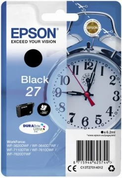 Druckerpatronen, Druckerzubehör Epson 27 DURABrite Ultra Tintenpatrone Schwarz