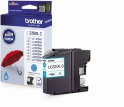 Druckerpatronen, Druckerzubehör Brother LC 225 XLC Tintenpatrone (1.200 S.) Cyan